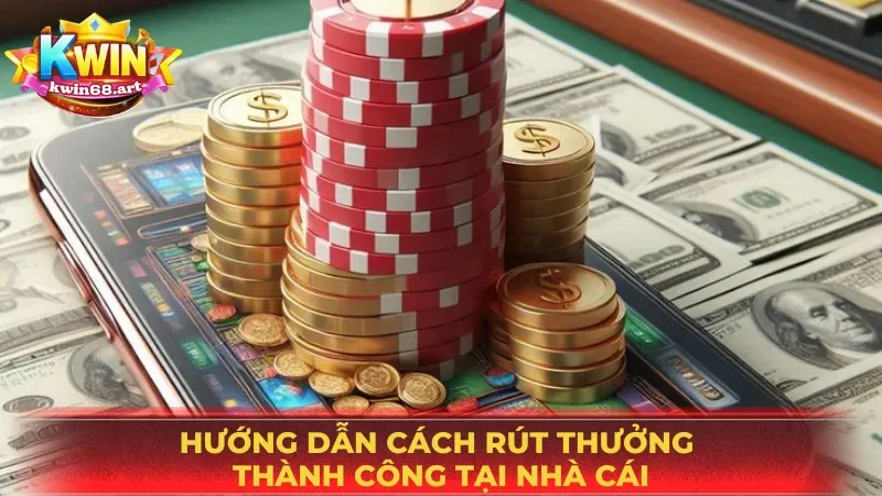 Các bước rút tiền KWIN68 đơn giản